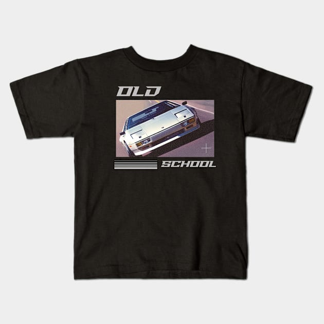 Old School Car Kids T-Shirt by HustleHardStore